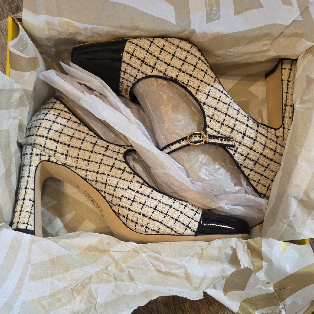 Circus NY by Sam Edelman “Elora” Block Heel Mary Jane Pumps – NIB - Picture 7 of 9